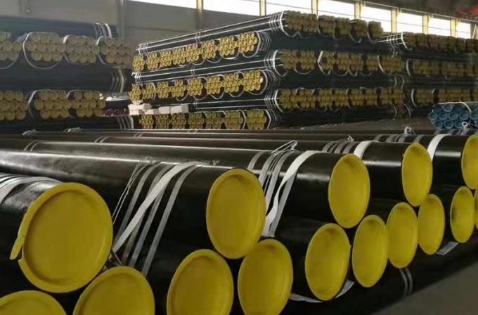 ASTM A53 A106 Large Schedule 40 Gr B ERW Tubo in acciaio al carbonio per oleodotti 5