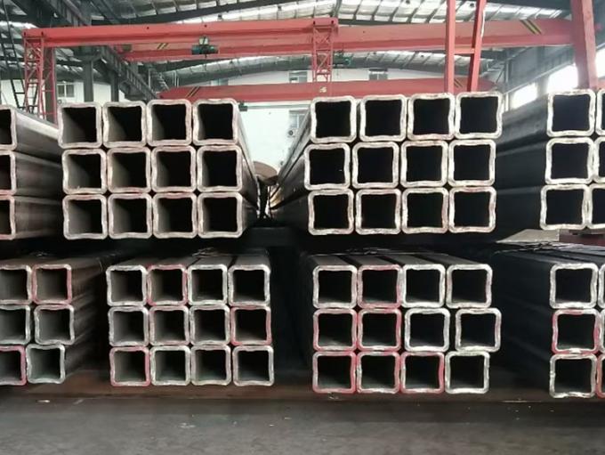 Tipo completo, finitura e dimensioni personalizzabili ASTM grado B, grado C, grado D, A36, grado 36, grado 40 tubo di acciaio senza cuciture rettangolare 3