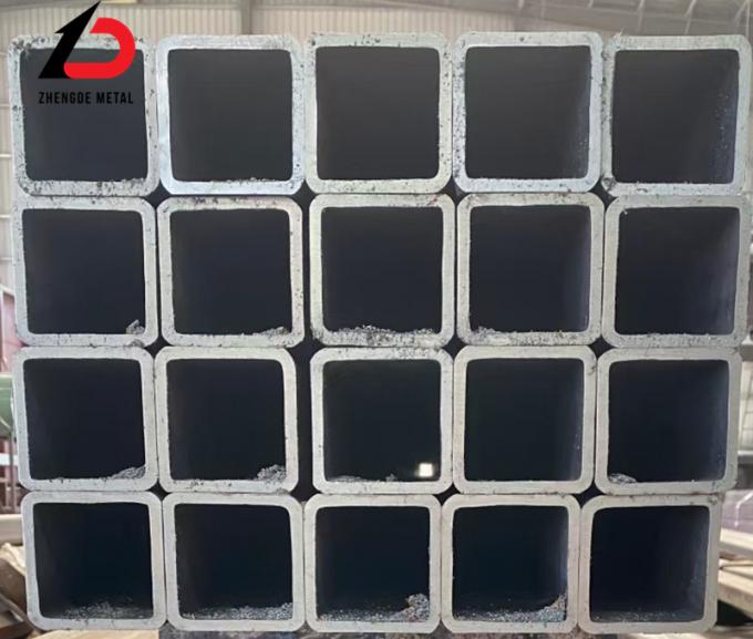 Tipo completo, finitura e dimensioni personalizzabili ASTM grado B, grado C, grado D, A36, grado 36, grado 40 tubo di acciaio senza cuciture rettangolare 5