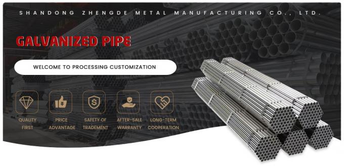 Pipa di acciaio galvanizzato di alta qualità Ss330 Ss400 S235jr Q195 Q235 Q345 Spessore 0.6-25mm Dimensione e superficie personalizzate Quadrato/rettaglia Pipa di acciaio galvanizzato con prezzo dei produttori 0