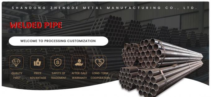 LSAW SSAW ERW Sch40 0,6-30 mm tubo laminato a parete spessa tubo senza saldatura in acciaio al carbonio leggero per perforazione di petrolio / gas 0