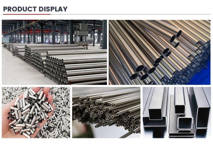 AISI 201 304 316 316L 430 Pickling Ba 2b Bright Polish Cold Hot Rolled Stainless Steel Seamless Pipe per materiali da costruzione 11