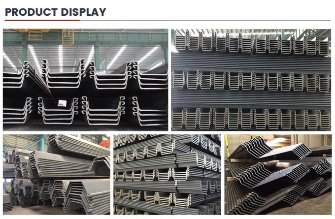 Cina Tipo U Z II 2 Forma laminata a caldo PU32-1 PU32+1 PU 32 Larsen Sy390 Sy295 Ms Mild Low Carbon Steel Sheet Stack per la costruzione Prezzo di fabbrica 7