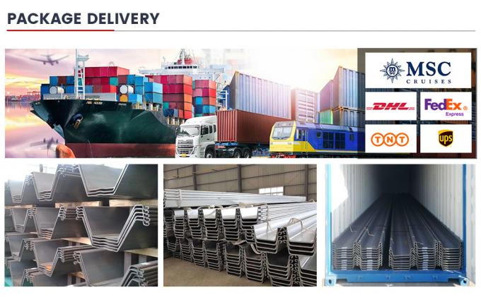 Cina Tipo U Z II 2 Forma laminata a caldo PU32-1 PU32+1 PU 32 Larsen Sy390 Sy295 Ms Mild Low Carbon Steel Sheet Stack per la costruzione Prezzo di fabbrica 10